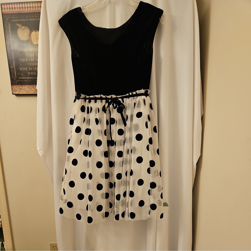 Speechless Party/Prom/Easter/Birthday Dress‎  Black & White Girls Size 10